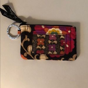 Vera Bradley key chain card pouch